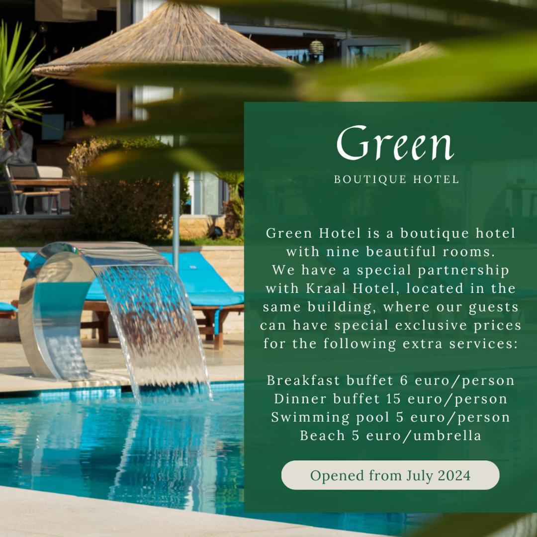 Green Boutique Hotel Вльора Екстер'єр фото